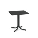 Emu 1142 Table Système Table Rabattable 60x70cm Bords carrés Antique Iron 22 