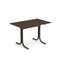 Emu 1157 Table Système Table Fixe 120x76cm Bords arrondis Indian Brown 41 