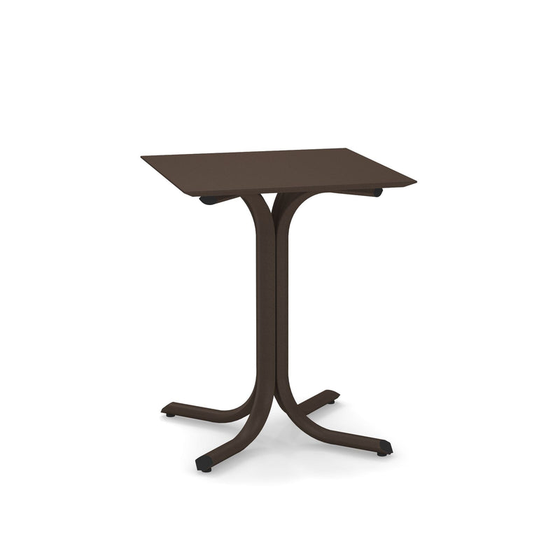 Emu 1160 Table Système Table Fixe 60x60cm Bords bas 