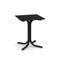 Emu 1160 Table Système Table Fixe 60x60cm Bords bas Black 24 