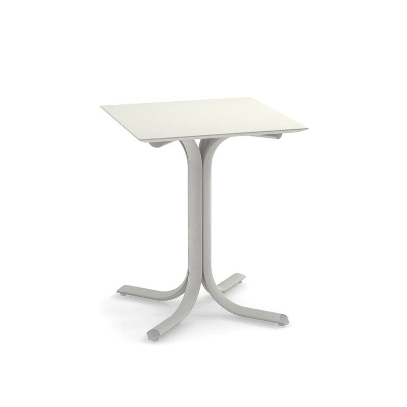 Emu 1160 Table Système Table Fixe 60x60cm Bords bas Matt White 23 