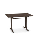 Emu 1163 Table Système Table Fixe 120x80cm Bords bas 
