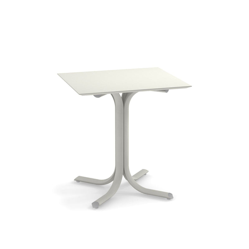 Emu 1164 Table Système Table Fixe 60x70cm Bords bas Matt White 23 