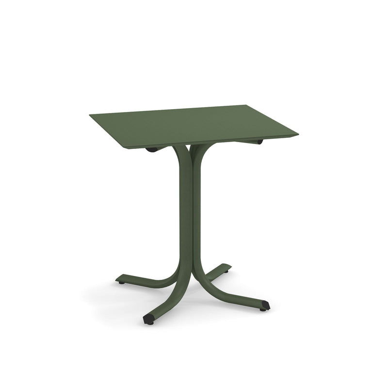Emu 1164 Table Système Table Fixe 60x70cm Bords bas Military Green 17 