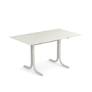 Emu 1165 Table Système Table Fixe 140x80cm Bords bas Matt White 23 