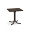 Emu 1173 Table Système Table Rabattable 60x70cm Bords carrés Indian Brown 41 