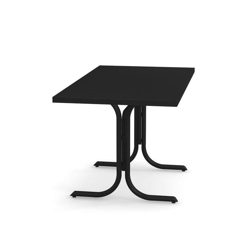 Emu 1174 Table Système Table Rabattable 140x80cm Bords carrés 