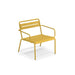 Emu 1363 Star Fauteuil Club Lounge Alu Curry Yellow 62 