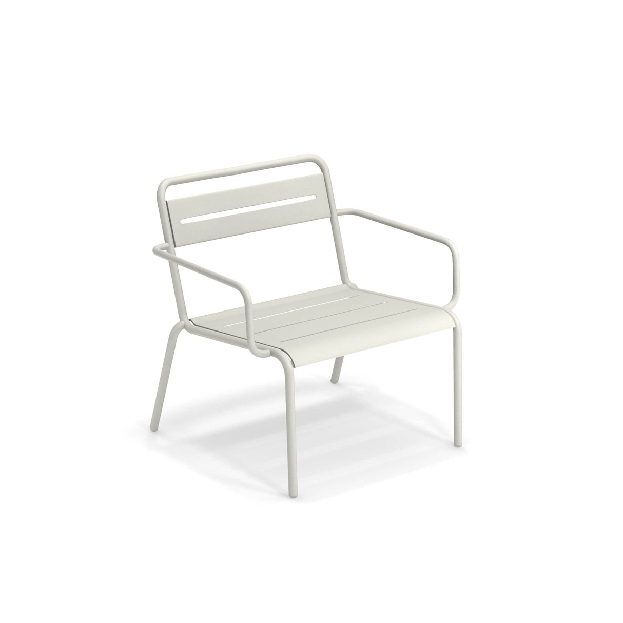 Emu 1363 Star Fauteuil Club Lounge Alu Matt White 23 