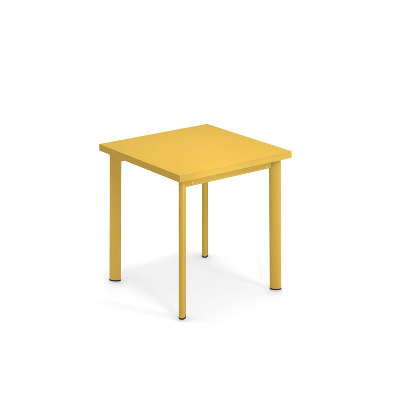 Emu 305 Star Table repas 70x70cm Curry Yellow 62 
