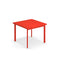 Emu 306 Star Table repas 90x90cm Scarlet Red 50 