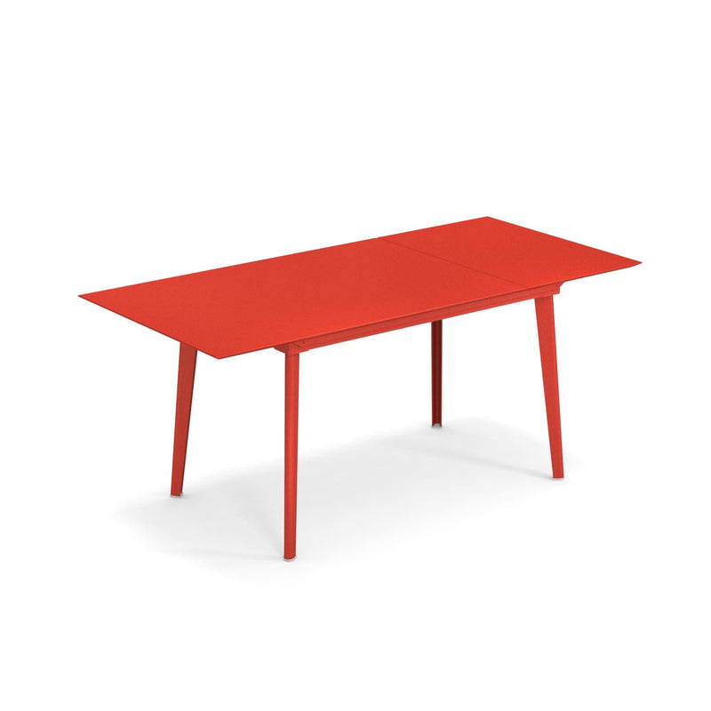 Emu 3484 Plus4 Balcony Table repas à Rallonge 120+52x80cm Scarlet Red 50 