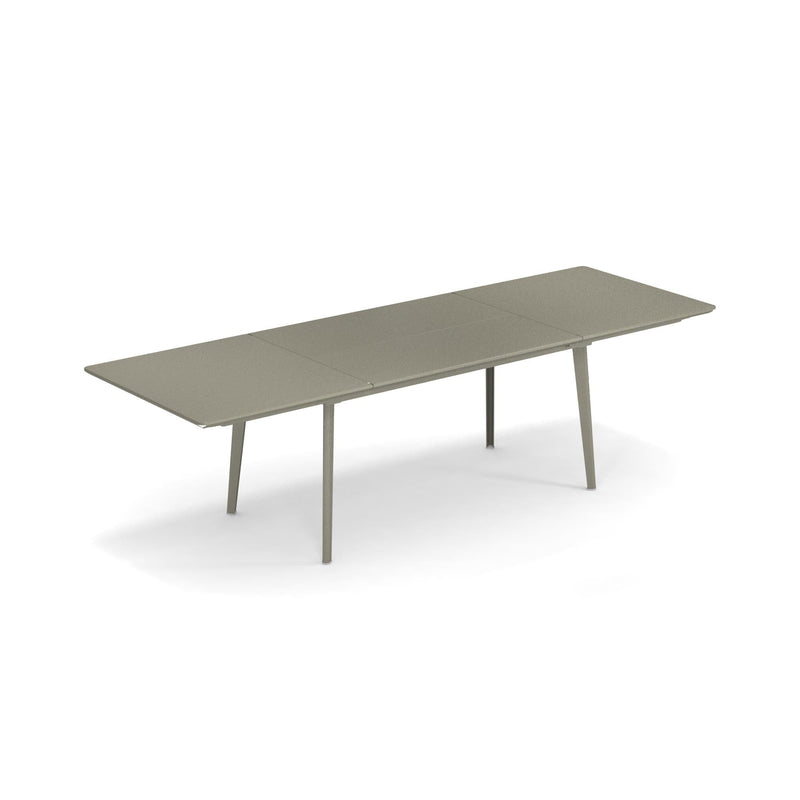 Emu 3485 Plus4 Table repas à Rallonge 160+110x90cm Grey Green 37 