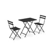 Emu 3513 Arc-en-ciel Set Table et 2 Chaises Black 24 