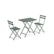 Emu 3513 Arc-en-ciel Set Table et 2 Chaises Dark Green 75 