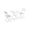 Emu 3513 Arc-en-ciel Set Table et 2 Chaises Ice White 32 