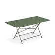 Emu 364 Arc-en-ciel Table repas 160x80cm Military Green 17 