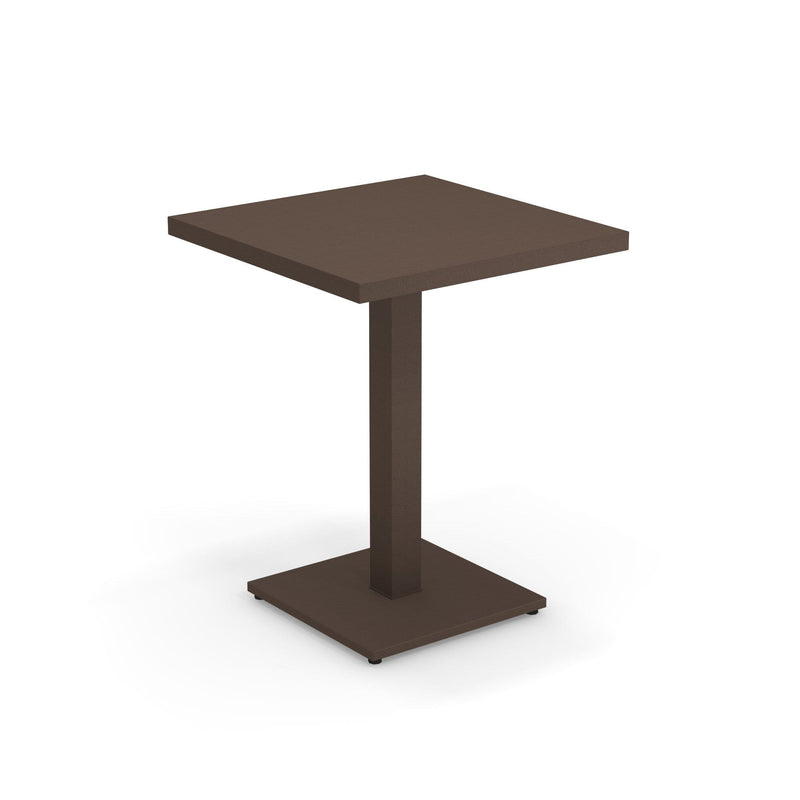 Emu 472 Round Table repas 60x60cm Indian Brown 41 