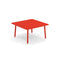 Emu 526 Darwin Table basse 70x70cm h: 40cm Scarlet Red 50 