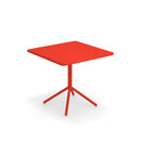 Emu 547 Grace Plateau de table 80x80cm Bords arrondis Scarlet Red 50 