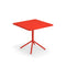 Emu 547 Grace Plateau de table 80x80cm Bords arrondis Scarlet Red 50 