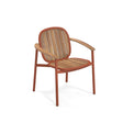 Emu 6041 Twins Fauteuil Repas Alu Teak Maple Red 26 