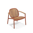 Emu 6042 Twins Fauteuil Lounge Alu Teak Maple Red 26 