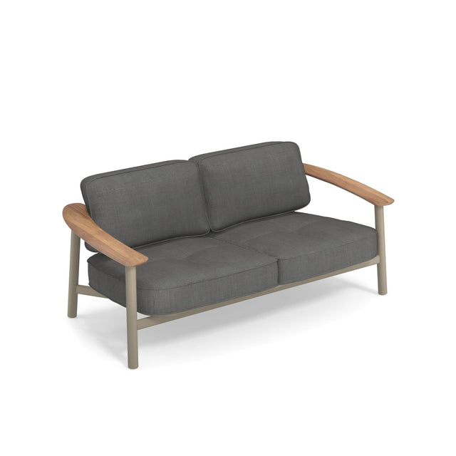 Emu 6046 Twins Canapé 2 places Alu Teak Taupe 71 