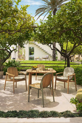 Emu 6061 Twins Table repas 105x105cm Teak 