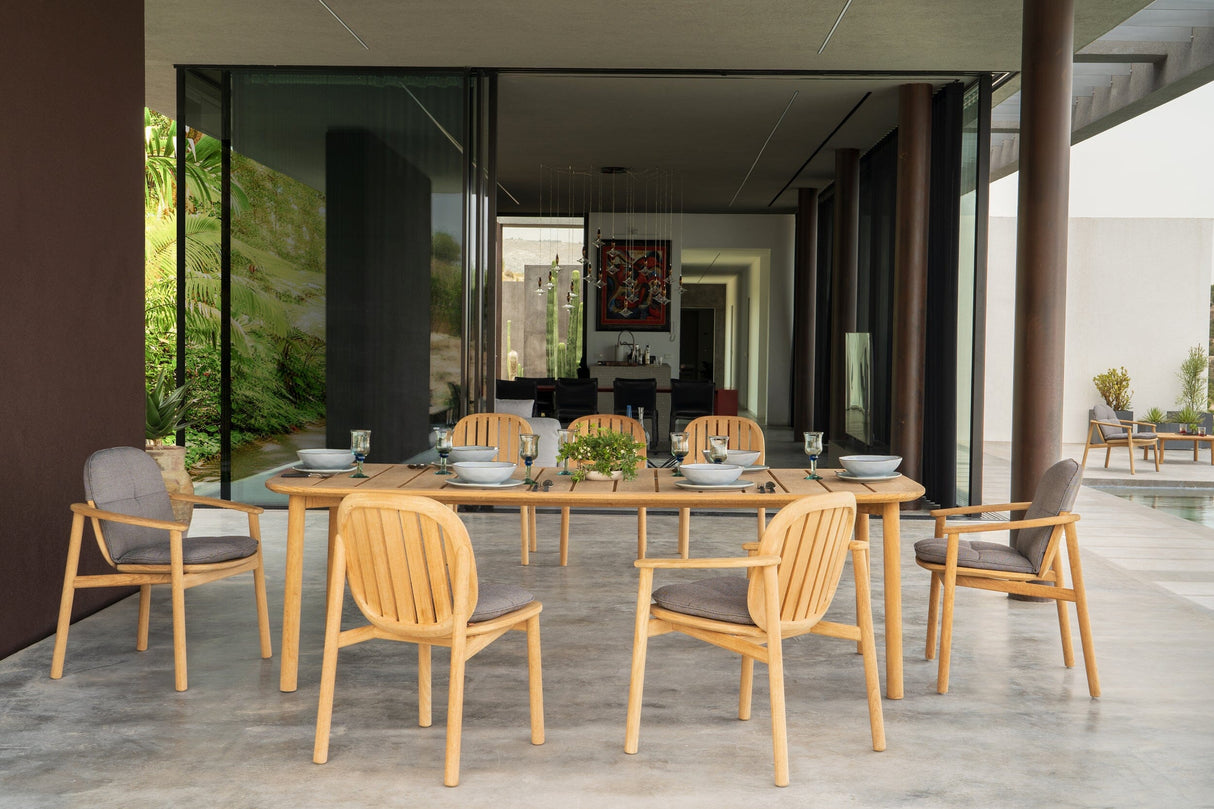 Emu 6063 Twins Table repas 246x105cm Teak 