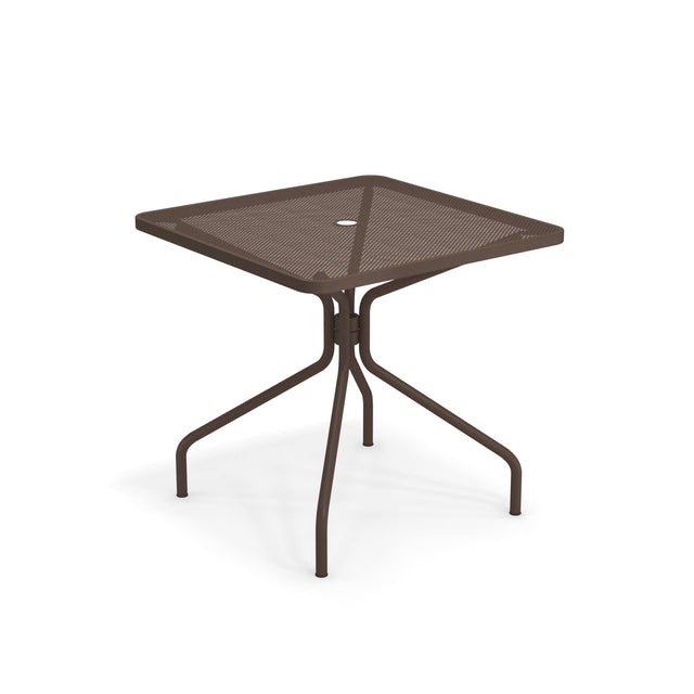 Emu 801 Cambi Table repas 80x80cm Indian Brown 41 