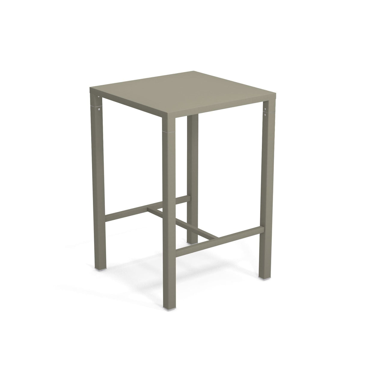 Emu 890 Nova Table Haute 70x70cm H:105cm Grey Green 37 