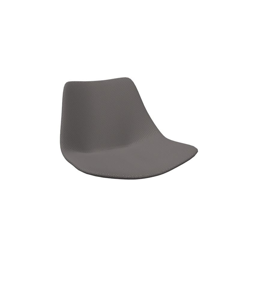 Emu C/469 Round Coussin pour Chaise Club Lounge Small Weft Grey 900/77 