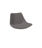 Emu C/469 Round Coussin pour Chaise Club Lounge Small Weft Grey 900/77 