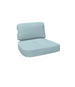 Emu C/6057 Coussin Assise et Dossier Gauche pour Canapé 2/3 places Twins Basic LIGHT BLUE Acrylic 700/10 
