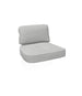 Emu C/6057 Coussin Assise et Dossier Gauche pour Canapé 2/3 places Twins Basic LIGHT GREY Acrylic 700/13 