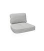 Emu C/6057 Coussin Assise et Dossier Gauche pour Canapé 2/3 places Twins Basic LIGHT GREY Acrylic 700/13 