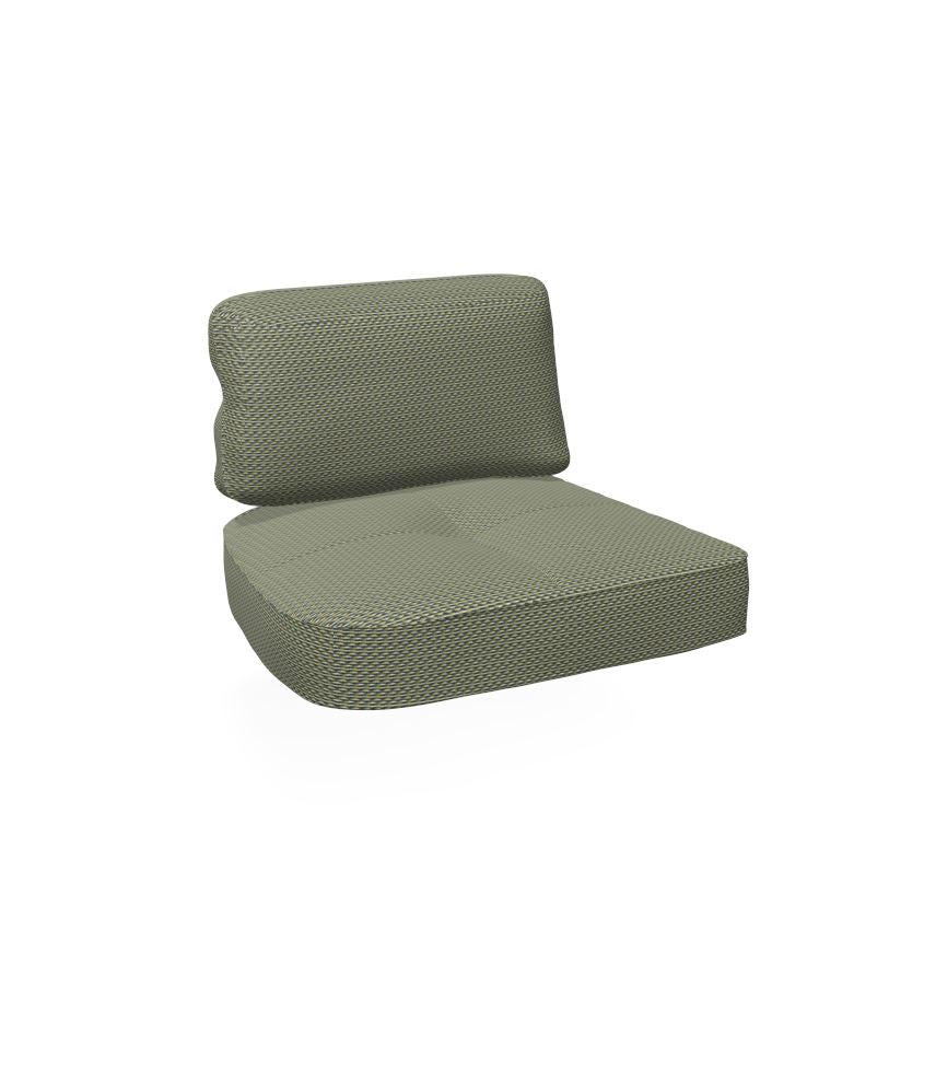 Emu C/6057 Coussin Assise et Dossier Gauche pour Canapé 2/3 places Twins Premium HONOLULU 600/11 (Cat.B) 