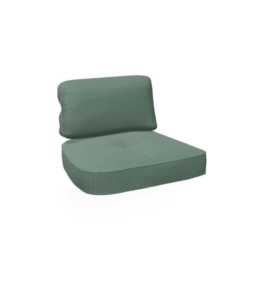 Emu C/6057 Coussin Assise et Dossier Gauche pour Canapé 2/3 places Twins Premium MALDIVES 600/03 (Cat.B) 