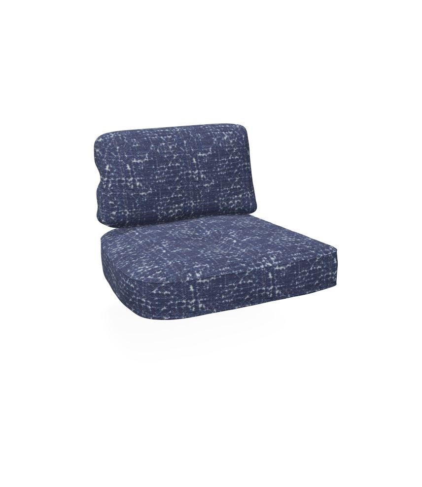 Emu C/6057 Coussin Assise et Dossier Gauche pour Canapé 2/3 places Twins Premium PERIWINKLE 600/26 (Cat.D) 