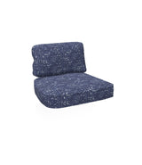 Emu C/6057 Coussin Assise et Dossier Gauche pour Canapé 2/3 places Twins Premium PERIWINKLE 600/26 (Cat.D) 