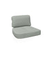 Emu C/6057 Coussin Assise et Dossier Gauche pour Canapé 2/3 places Twins Standard SAGE Polypropylène 900/09 