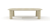 Ethimo Bold Table repas 280x150cm h:74cm Stone / Concrete Beige 