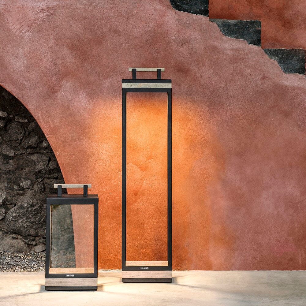 Ethimo Carré Lampe de Table pour l'extérieur 