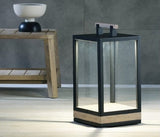 Ethimo Carré Lampe de Table pour l'extérieur 