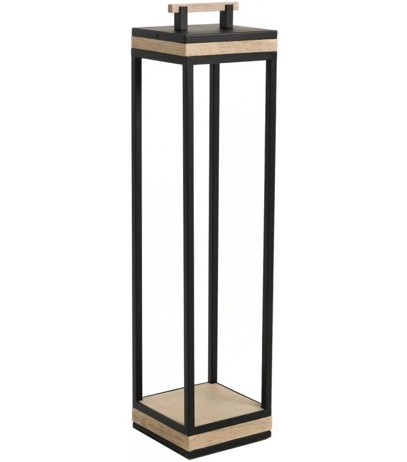 Ethimo Carrè XL Floor Lamp pour l'extérieur Sepia black 