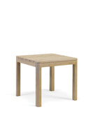 Ethimo Clay Table Basse 45x45cm H:42cm Pickled Teak 
