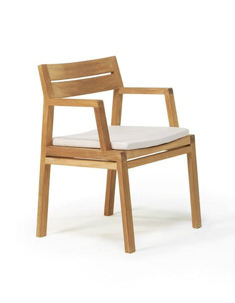 Ethimo Costes Fauteuil repas Natural Teak 