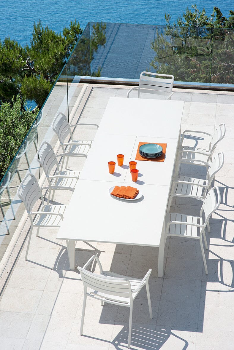 Ethimo Flat Table repas extensible 160-250x100cm 