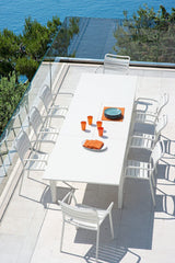 Ethimo Flat Table repas extensible 160-250x100cm 